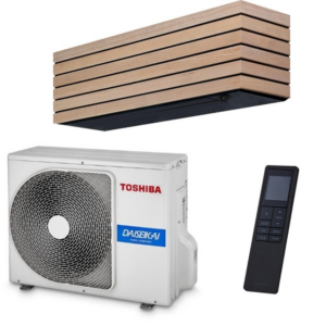 Toshiba Daiseikai 10 – set s dreveným obložením